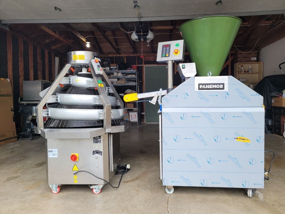 Volumetric Dough Divider & Conical Rounder Machines
