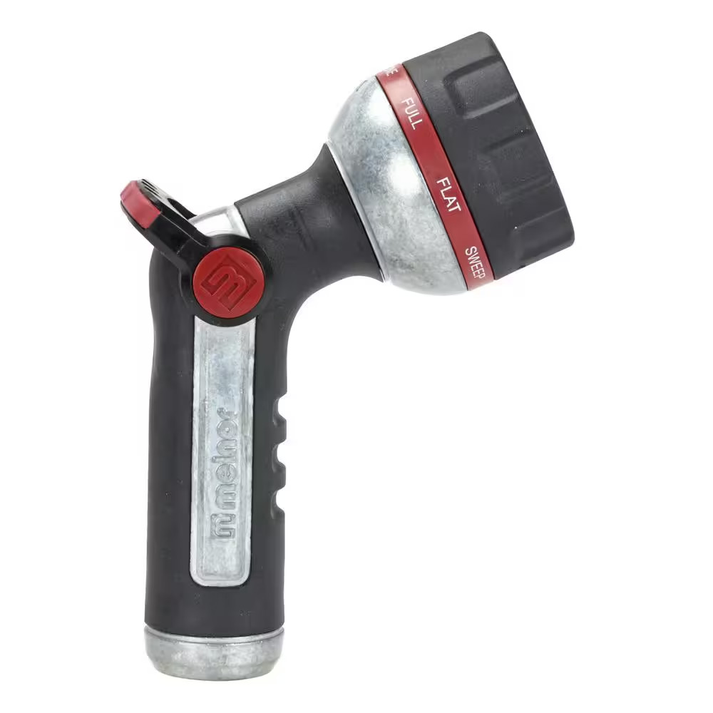 Heavy-Duty Thumb Control 8-Pattern Nozzle