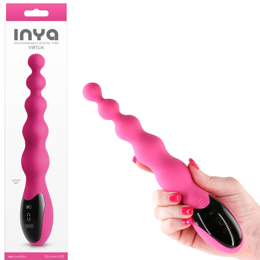 Rechargeable Waterproof Silicone Beaded Vibrator Multi-function Vibrating Bead
