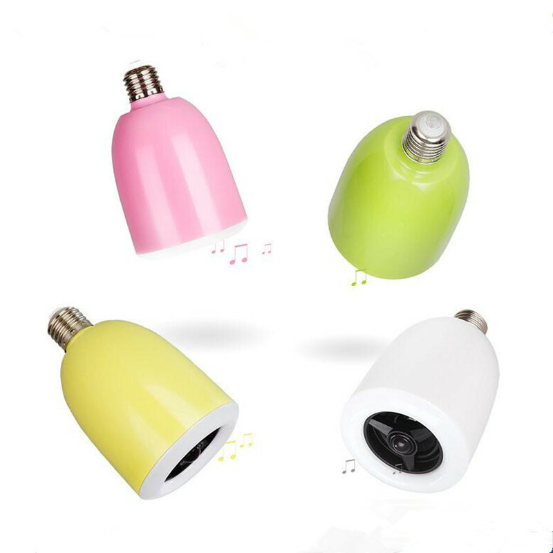 RGBW LED Lamp with Bluetooth Control and Mini Bluetooth Speaker BL04