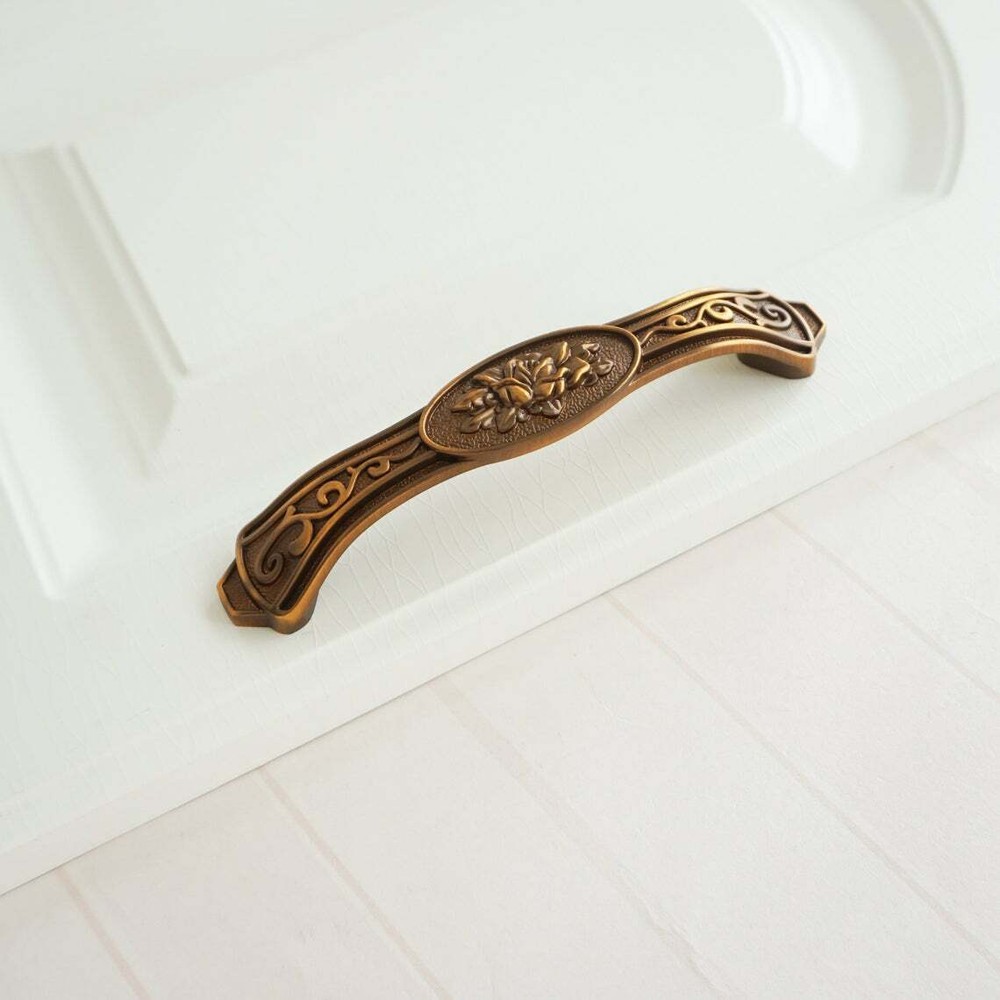 3.78" 5" Black Crystal Dresser Knobs Drawer Handle Pulls Cupboard Cabinet Handle