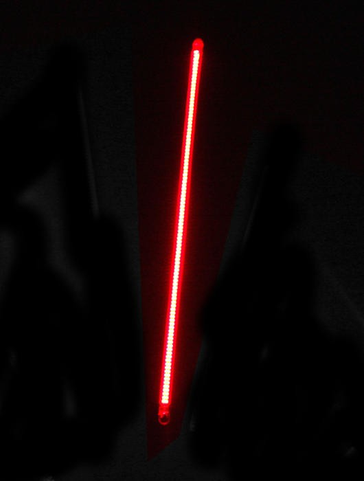 Custom Dynamics TruFLEX Flexible LED Strip 100-LED Red/Smoke