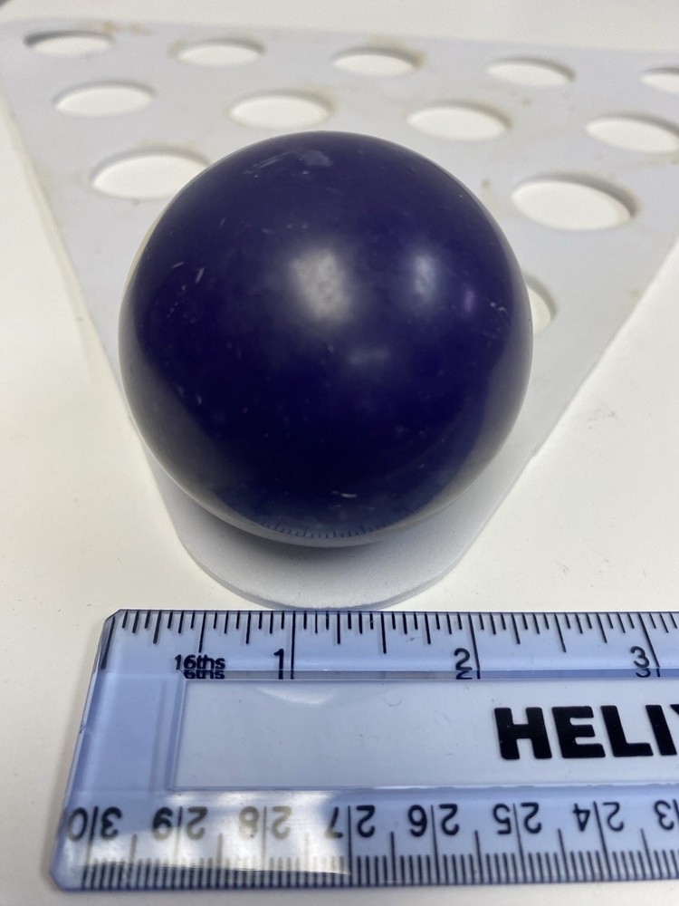 Vintage No. 4 Solid Purple Pool Ball Billiard