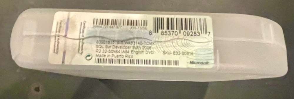 Microsoft SQL Server 2008 R2 Developer Retail Box with Product Key