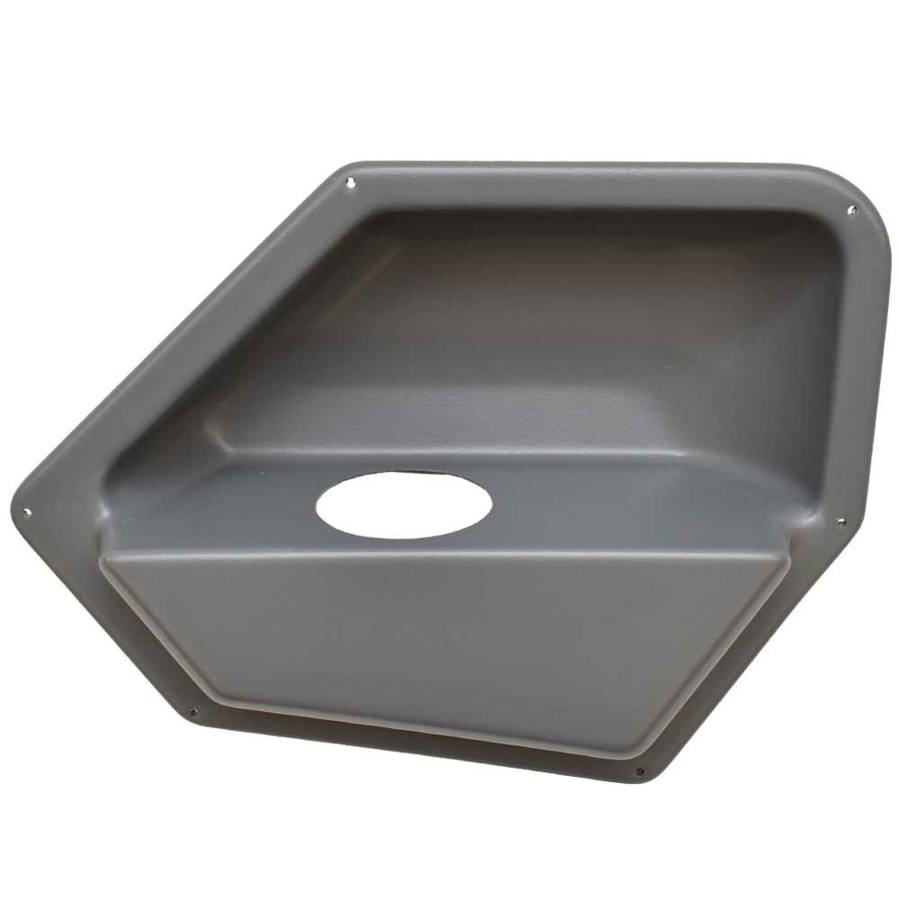 Boat Cup Holder Side Panel | 3 3/4 Inch Gray Matte