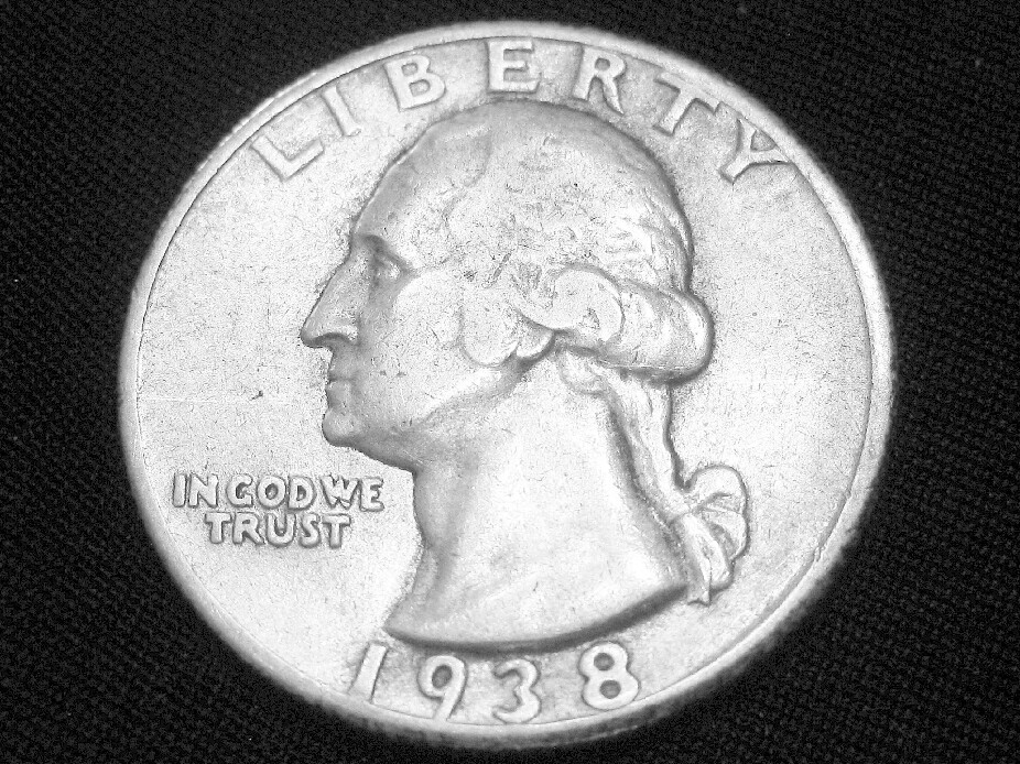 1938 Washington Quarter -- Extra Fine +++