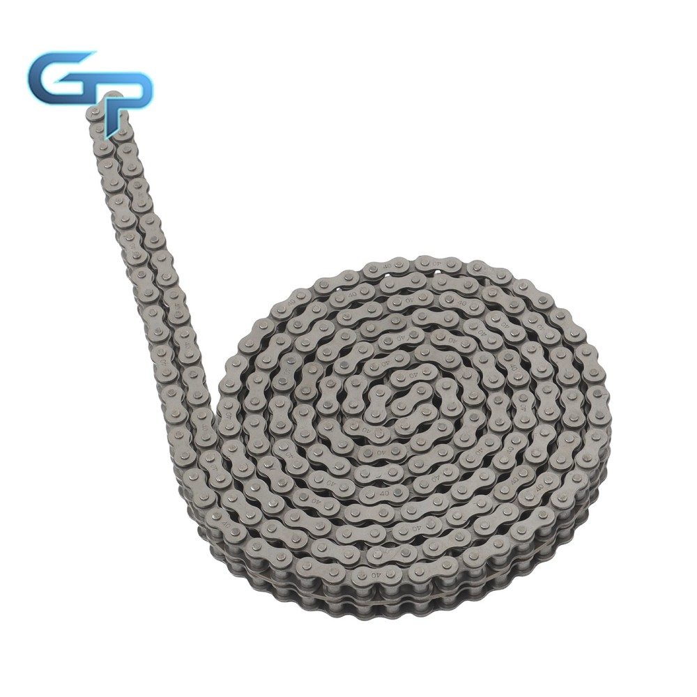 #40-2 Double Roller Chain 10 FT for Drive Systems with 2 Master Links