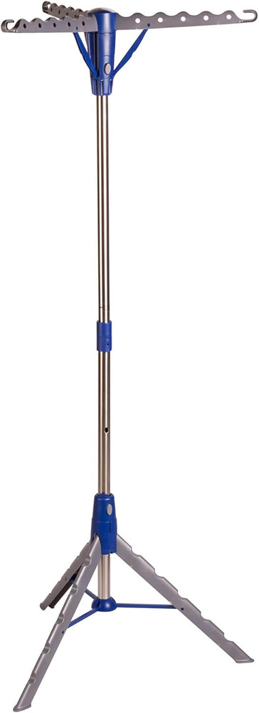 Tripod Clothes Drying Rack, Blue
