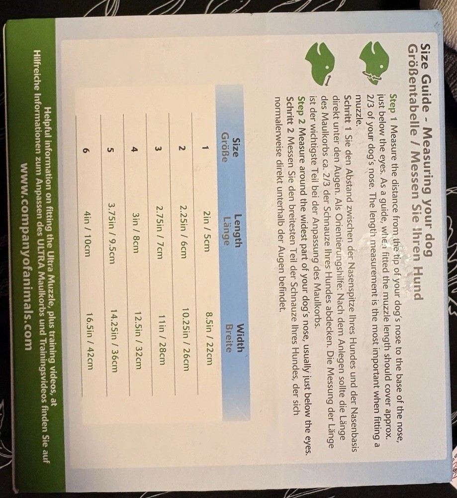 Baskerville Ultra Muzzle Dog Training Accessory, Size 5, Black