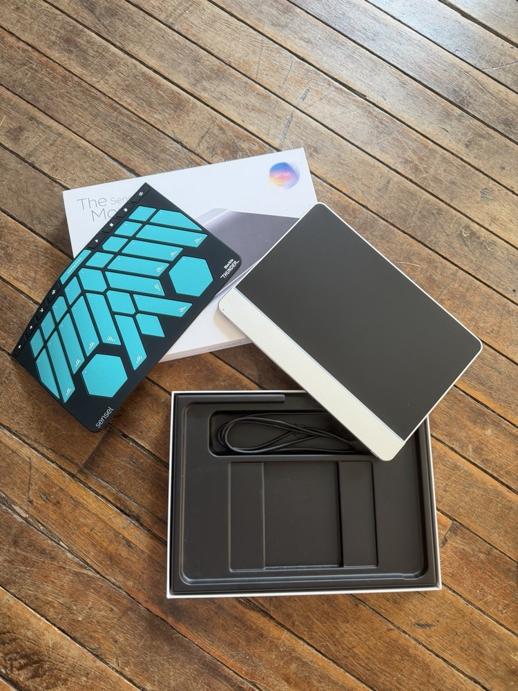 Sensel Morph MIDI Controller Buchla Thunder and Video Editing Overlay  Bluetooth