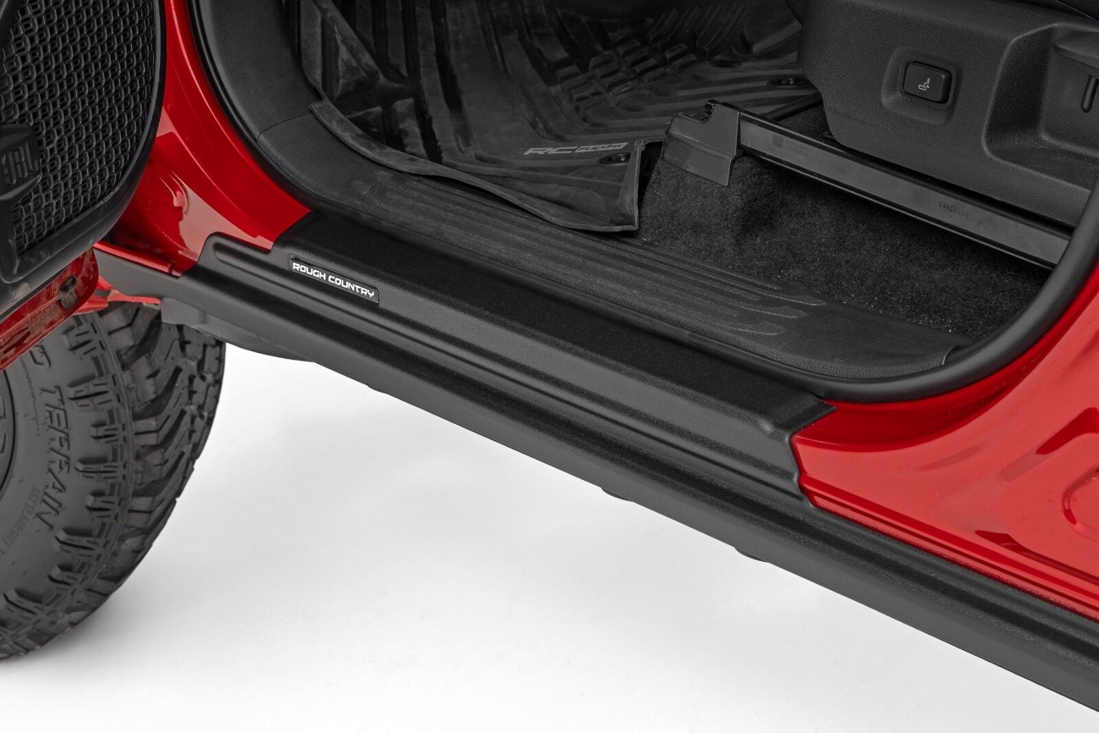 Rough Country Trail Cladding | Rocker Guard Plates | for Toyota Tacoma 2024-2026