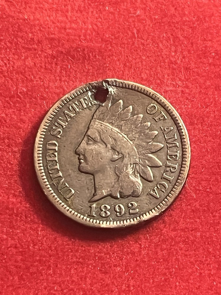 1892 indian head cent BN44