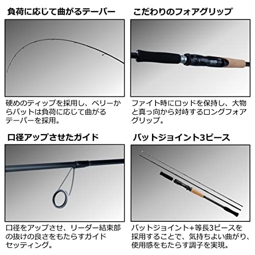 Daiwa Phantom Liberalist 703MLRSS (Spinning 3 Piece)