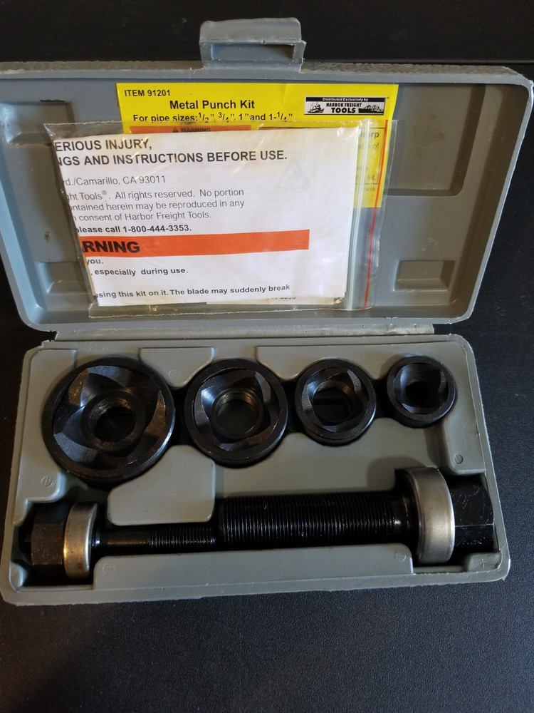 Punch Set-knock Metal Kit