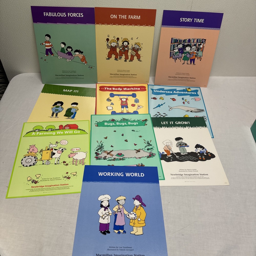 Macmillan IMAGINATION STATION Newbridge Educational Program Homeschool