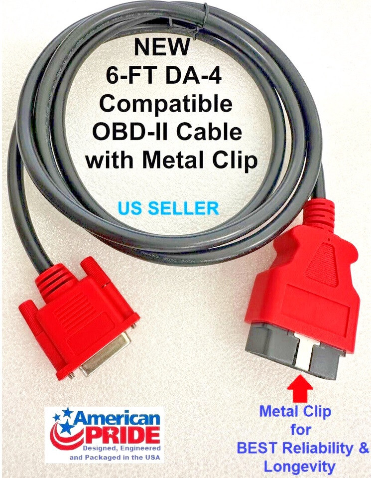 OBDII OBD2 Cable Compatible with Snap on DA-4 for MODIS ULTRA Scanner EEMS328