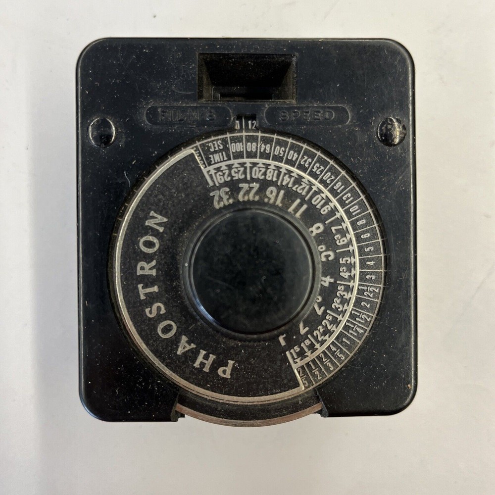 Phaostron Model A Electric Exposure Meter Not Tested With Original Box Manual