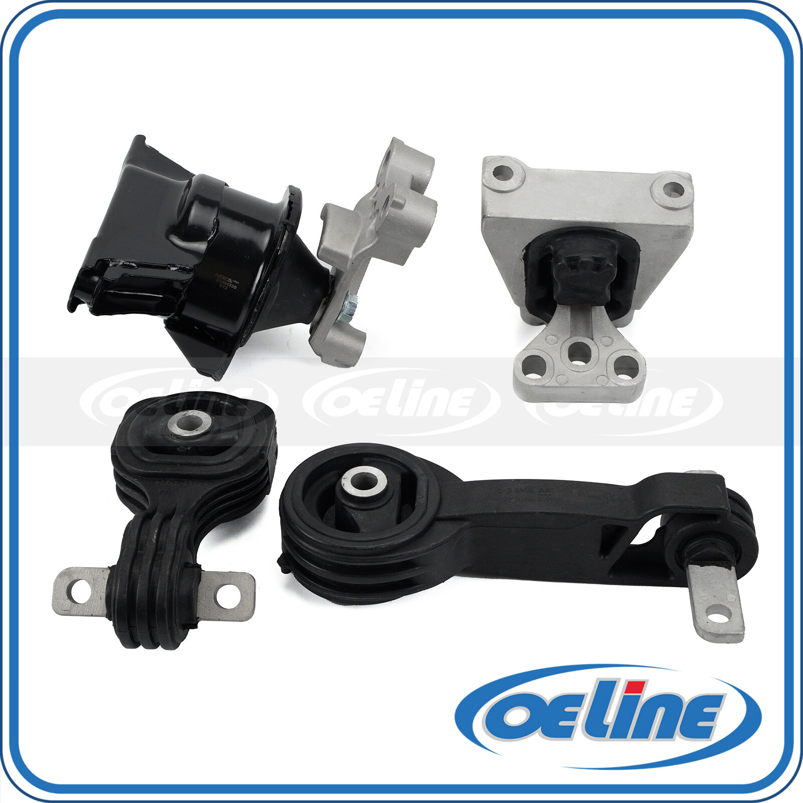 4x Engine Motor & Trans Mount for 2006-2010 Honda Civic 1.8L AutoTrans M107 New