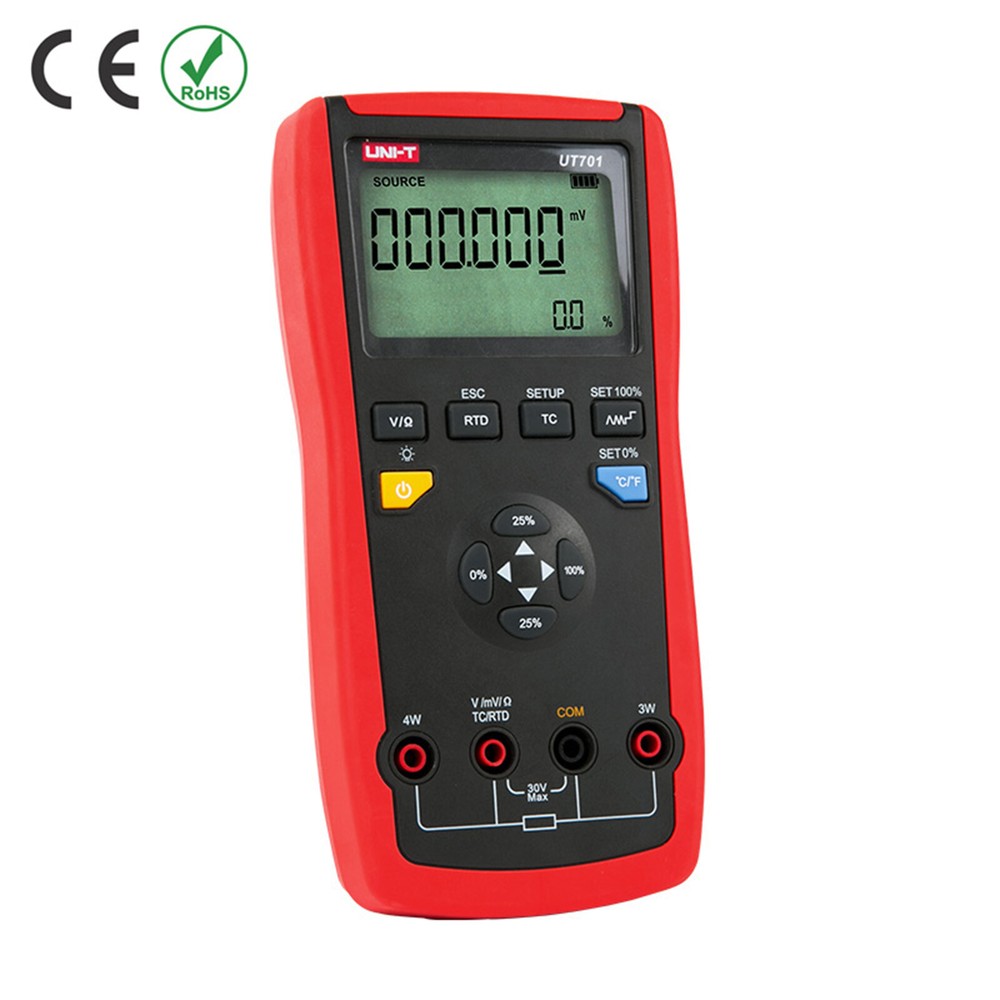 UNI-T UT701 Single Function Temperature Calibrator 6-digit Display DC Voltage✦Kd