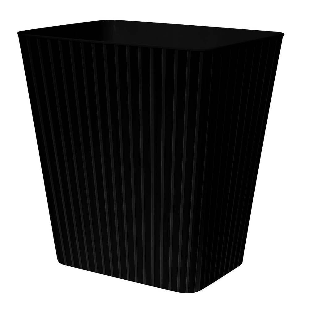 DAJITRE Plastic Small Trash Can, 3.5 Gallon Rectangular Wastebasket for Bathr...