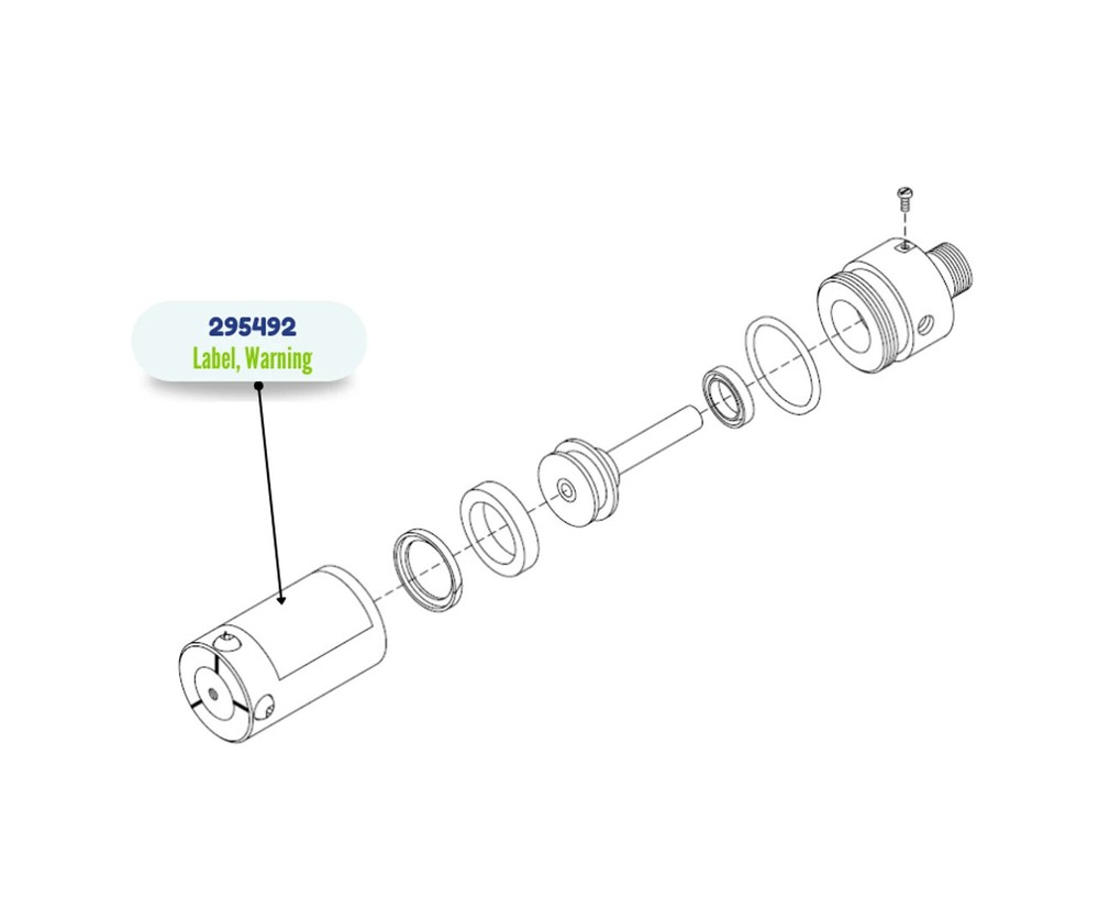 D-GUN WARNING/PATENT LABEL - (295492)