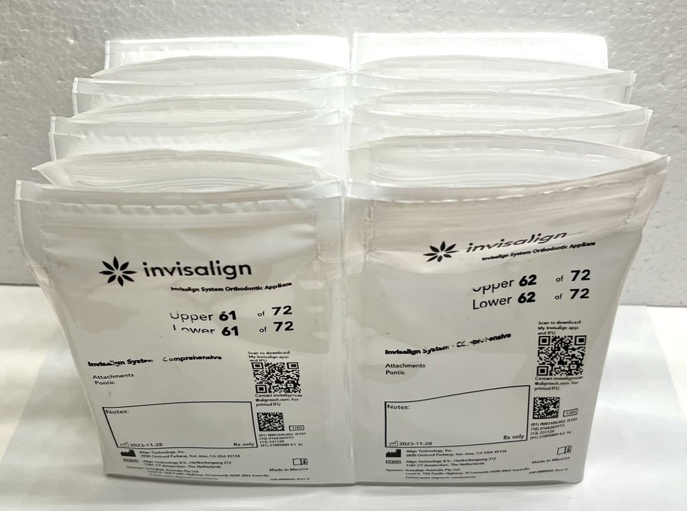 INVISALIGN Teeth Aligners Clear Braces Retainers, Arts & Craft Projects Only