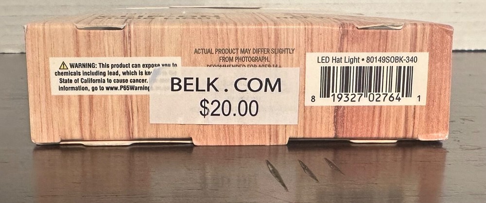 Saddlebred Outdoors Clip-On Visor/Hat Light LED Lights