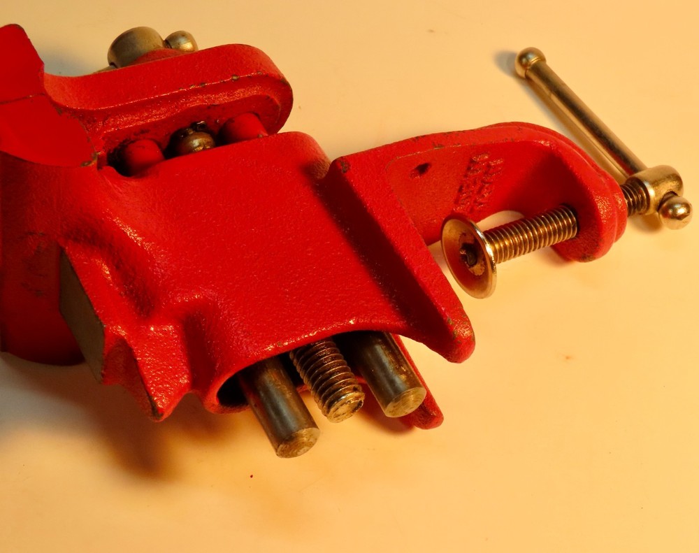 3-Inch Bench Vise New Unused, Made In Japan, Very Solid Lock-Up Smooth Function