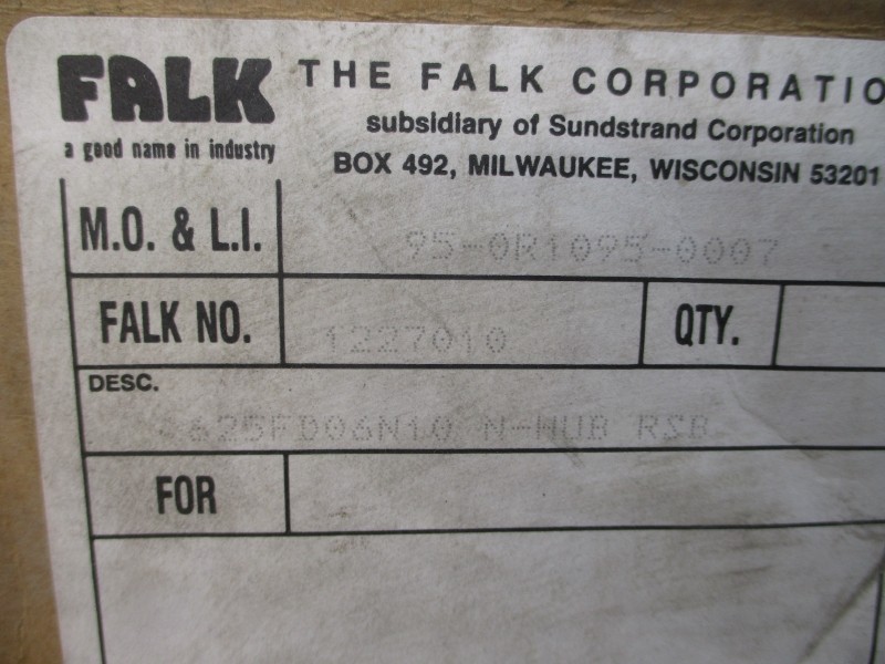 FALK 1227010 625F006N10 NSMP