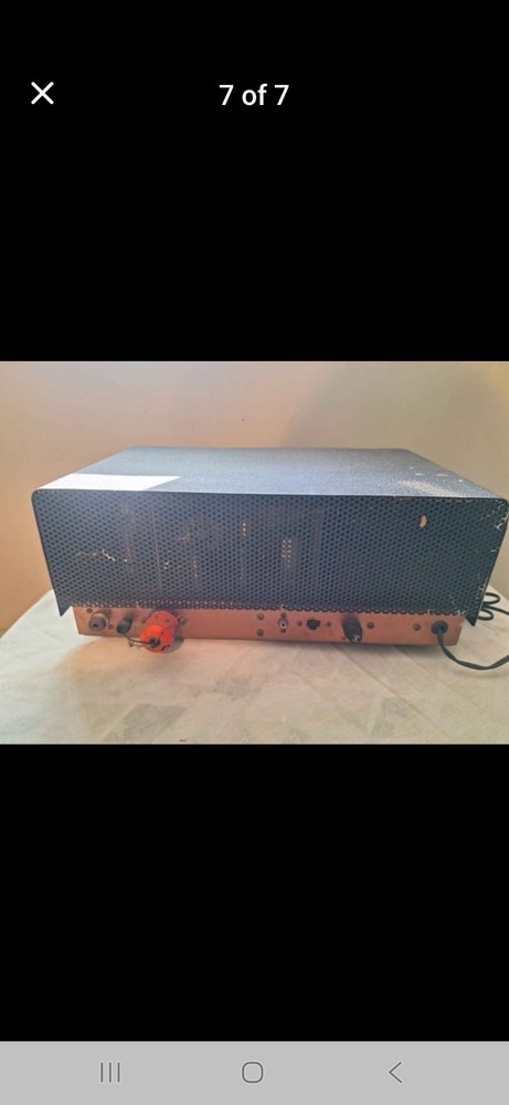 EICO CW AMATEUR TRANSMITTER MODEL 720 Ham Radio