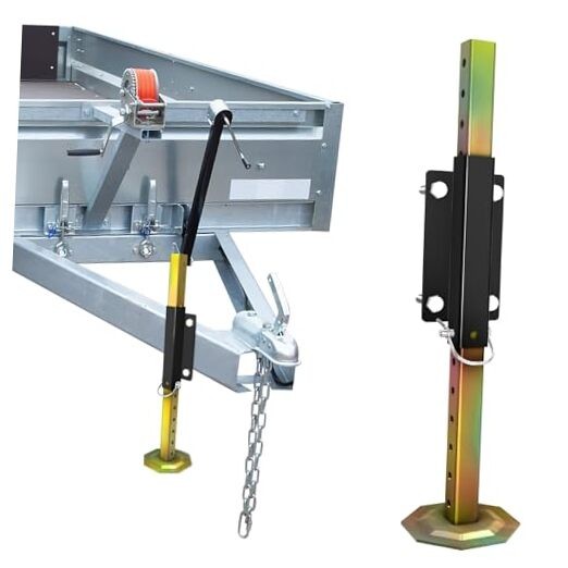 Telescoping Stabilizer Jack -Screw and Welding Installation, More Convenient 1