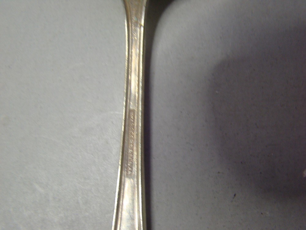 WM Rogers AA Silver Plated Flatware spoon 6"