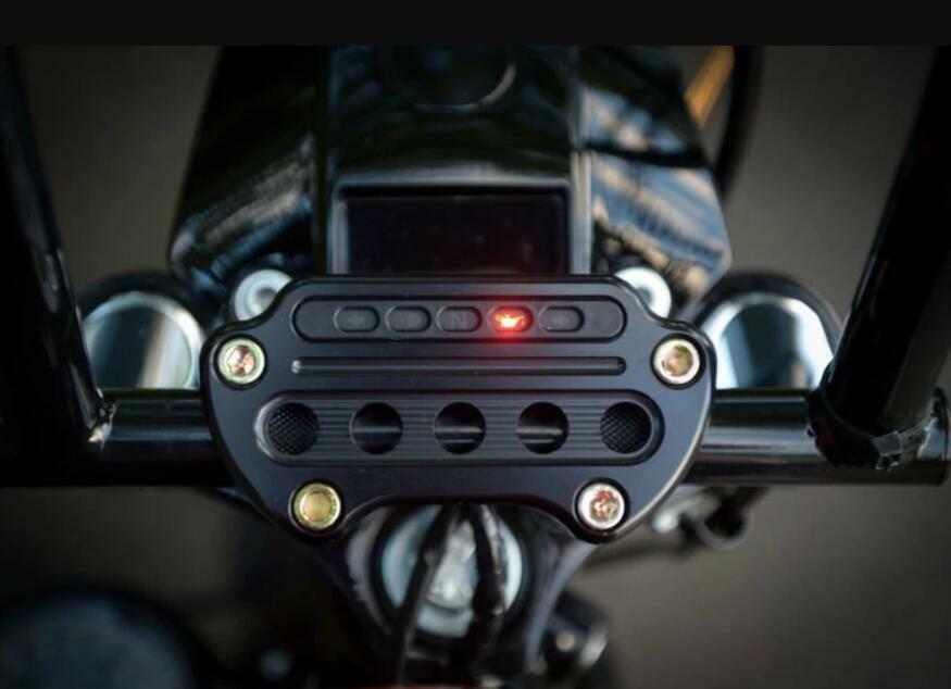 Indicator Clamp Side Speedometer Bracket Relocation For Harley XL Sportster 883