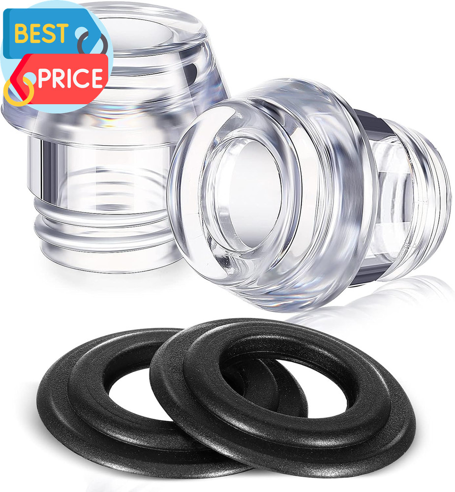 2 Sets Top and Washer Ring Compatible with Farberware Yosemite Coffee Percolato