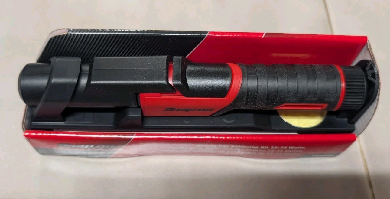 NEW SnapOn Butane Gas Soldering Iron Kit YAKS41