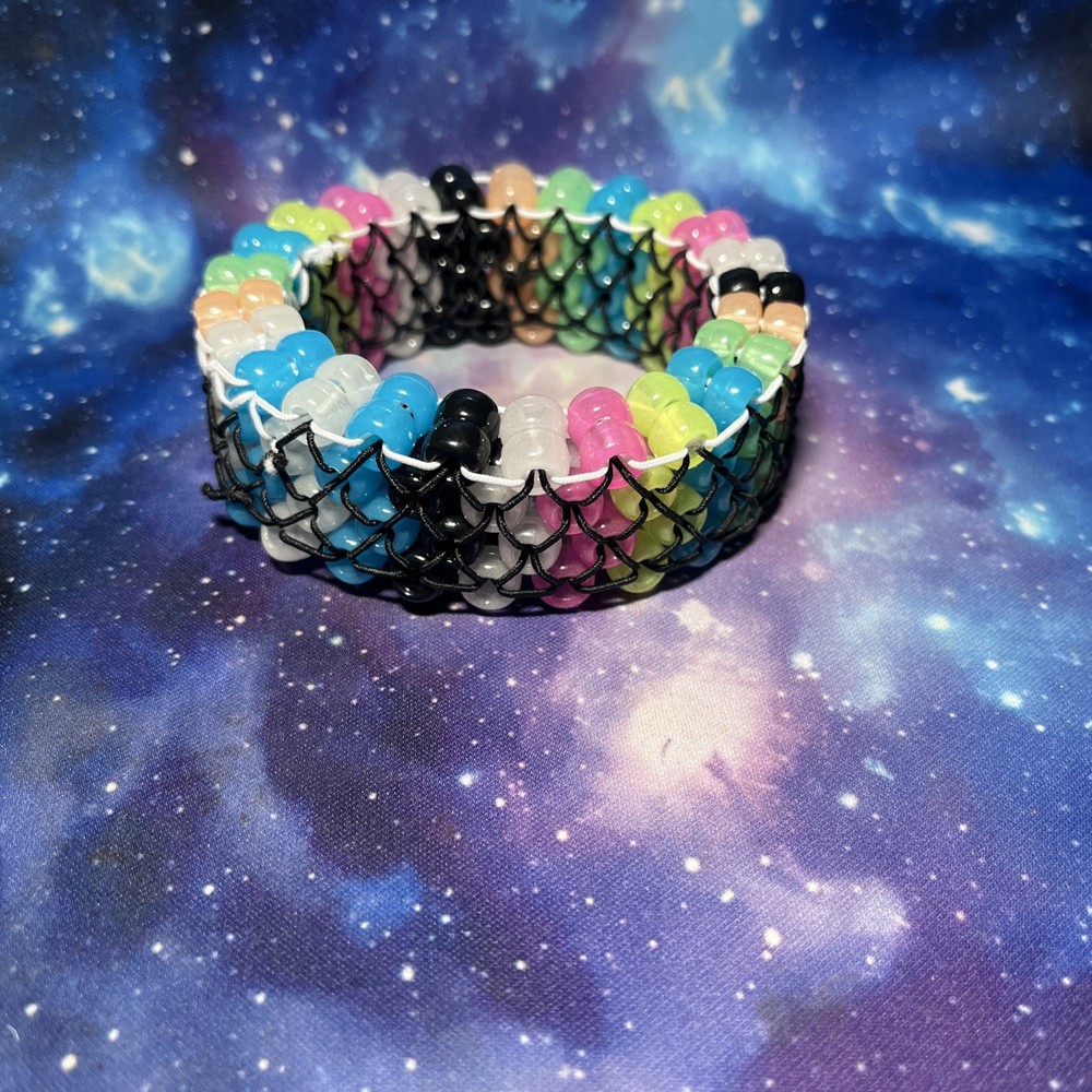 Glow In The Dark Kandi Figet Cuff