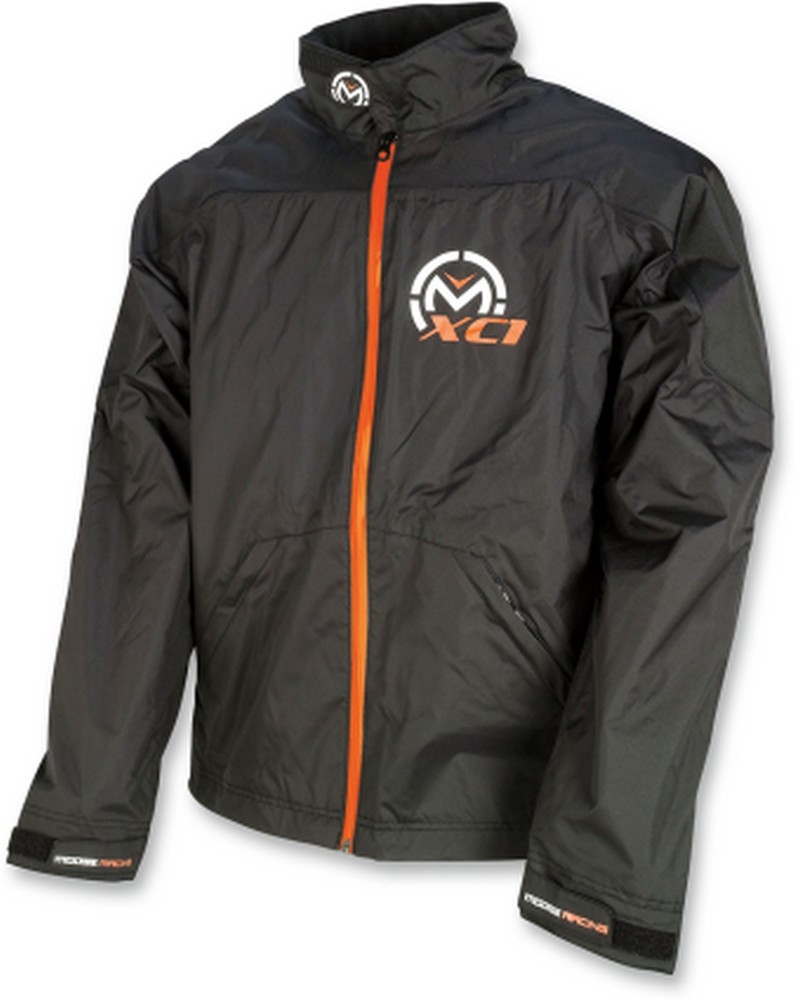 Moose XC1 Youth Rain Jacket Black 10