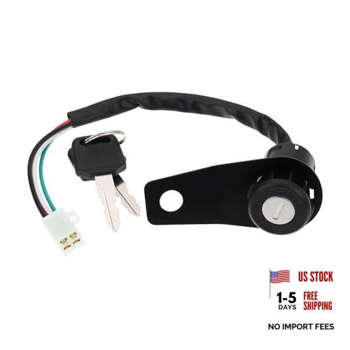 Motorcycle Ignition Switch Key Lock Compatible with 50-150cc Off-Road
