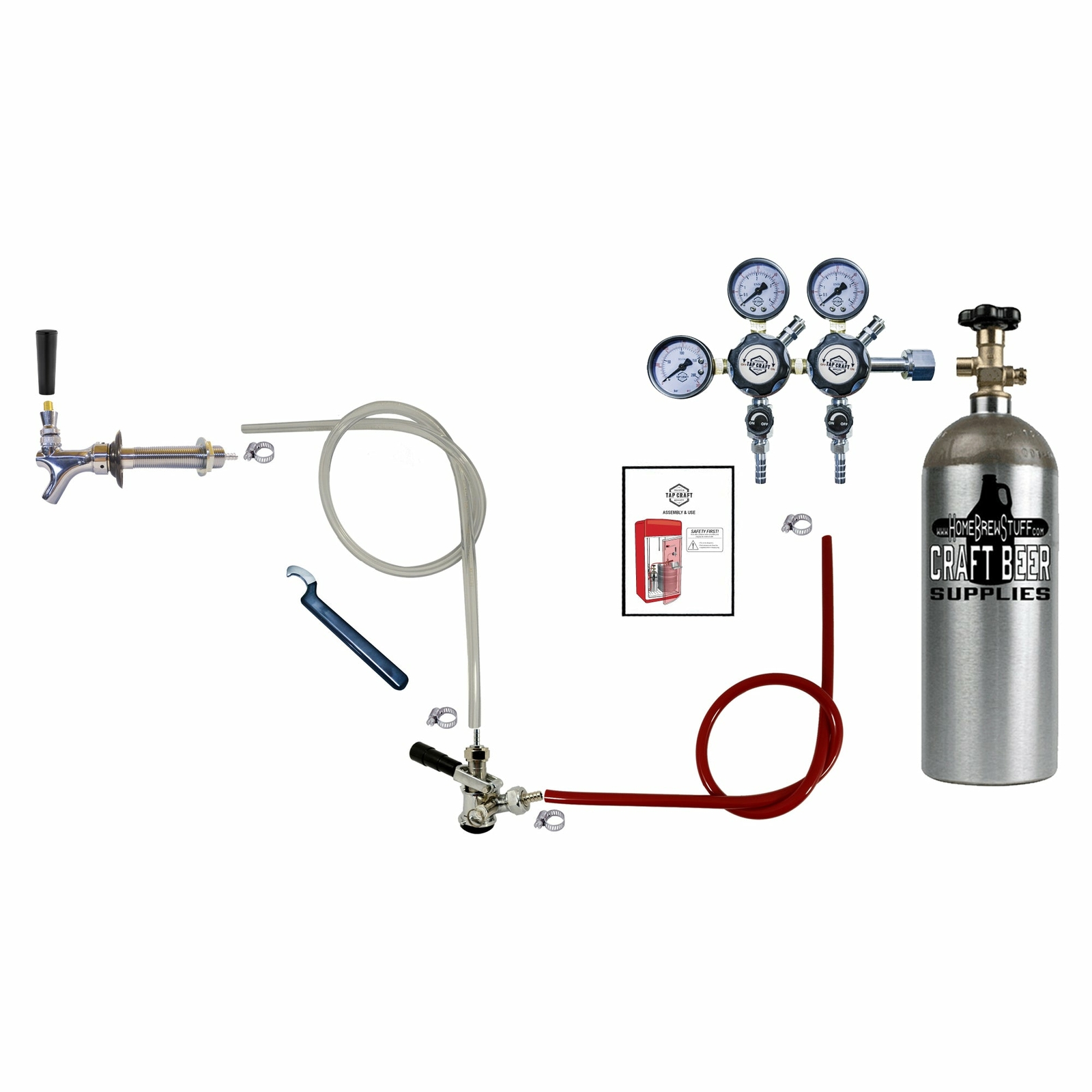 Sanke Door Mount Kegerator Conversion Kit