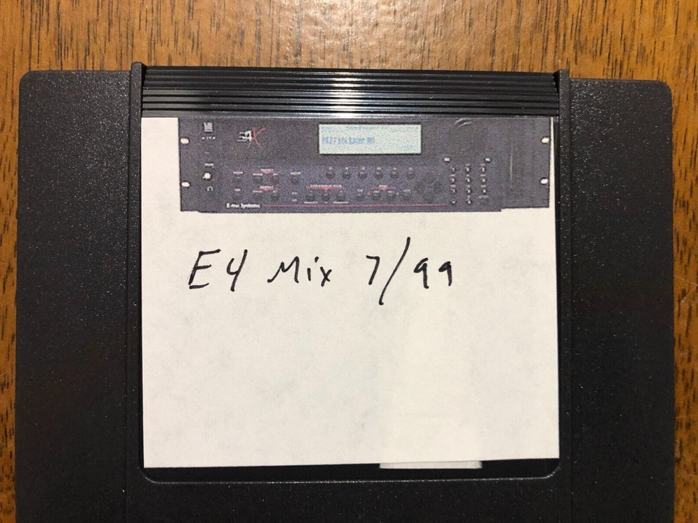 E-mu Emu E4 E6400 E5000 Sampler Iomega 3 Zip Disks With Sounds Library Formatted