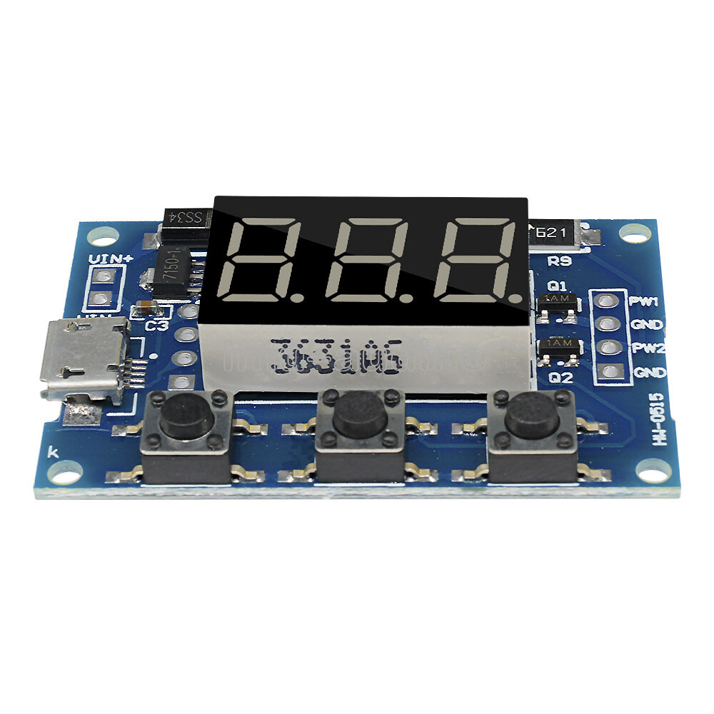 2 Channel Independent PWM Pulse Frequency Generator Duty Cycle Adjustable Module