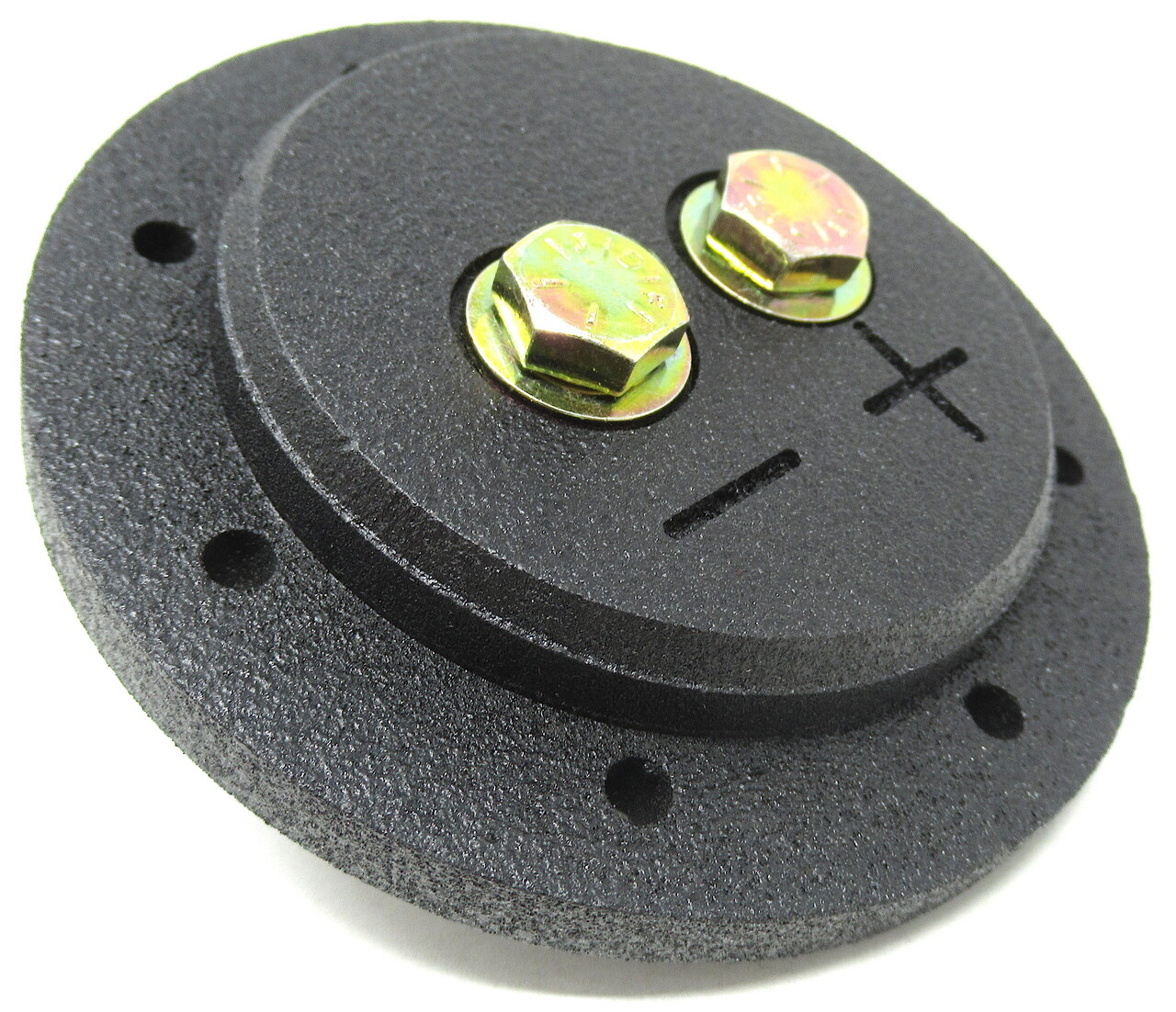 Steve Meade SMD Single Box Terminals Heavy Duty Grade 8 Hardware PVC Black