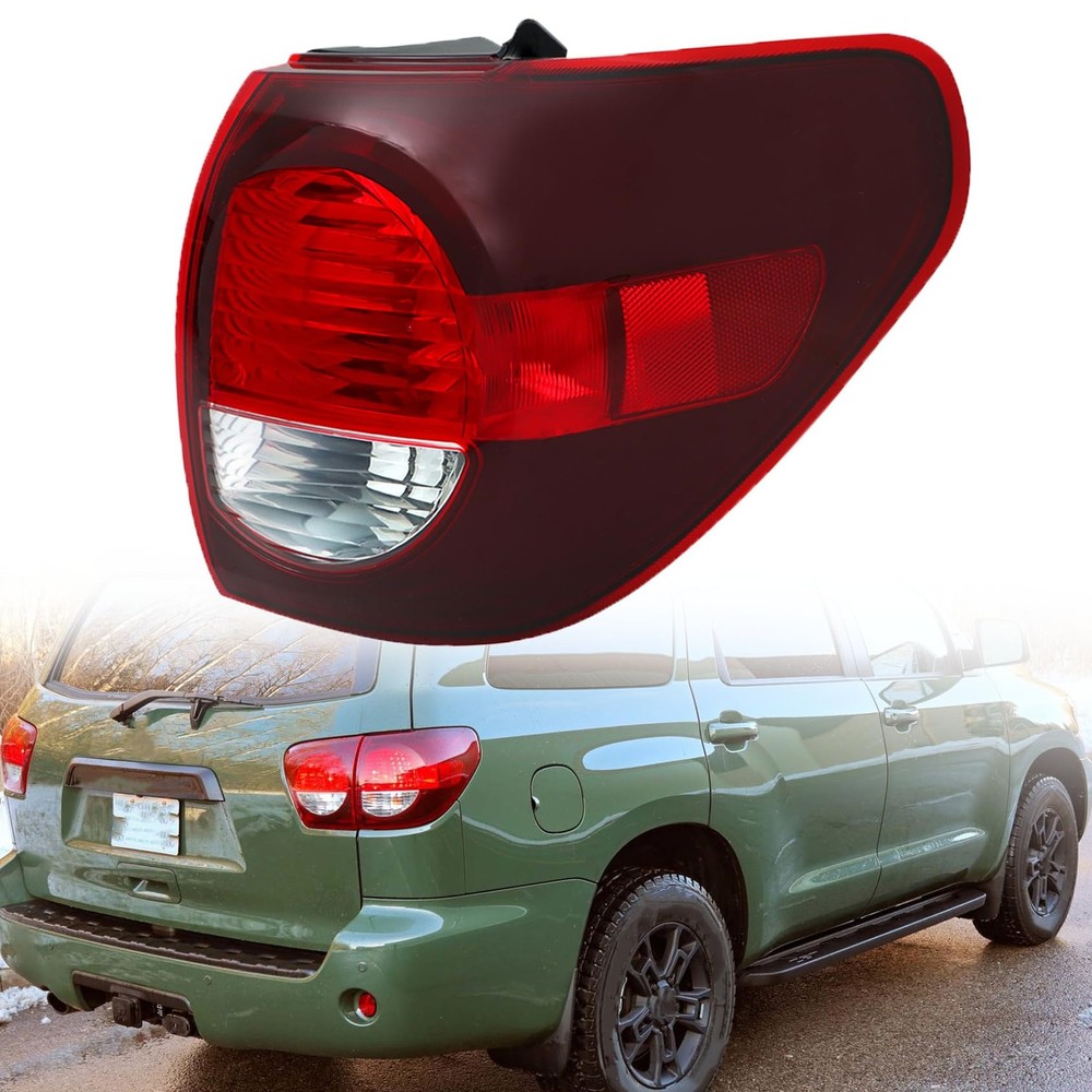 1Pc Right Outer Tail Light Assembly for Sequoia 2018-2021 RH Brake Lamp