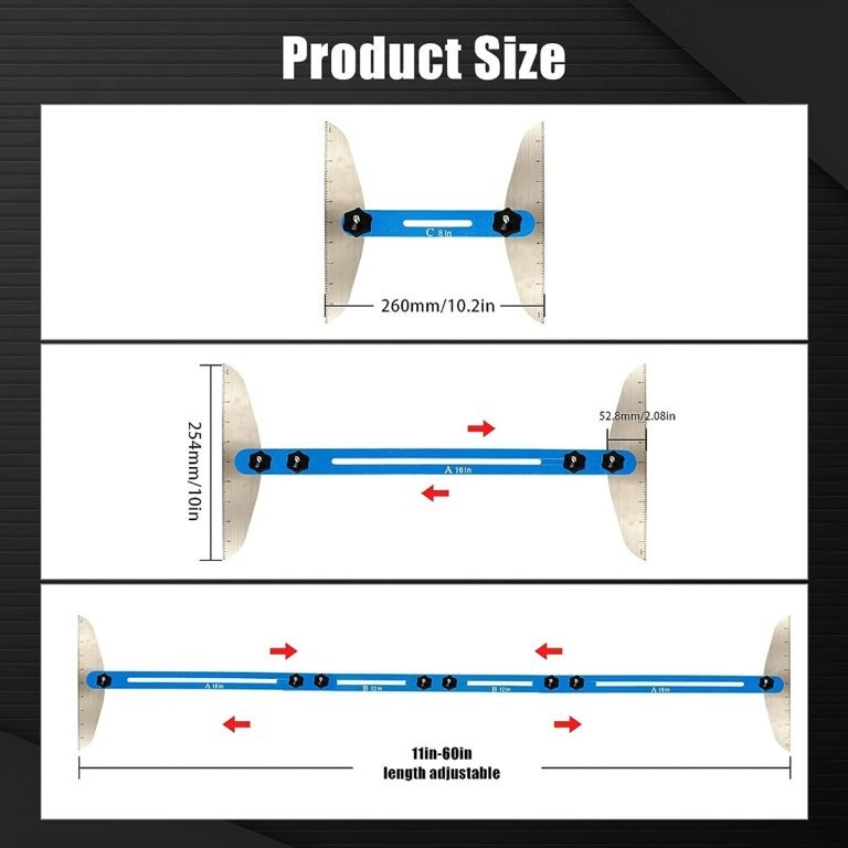 Multifunction Stair Gauge Template Tool NEW