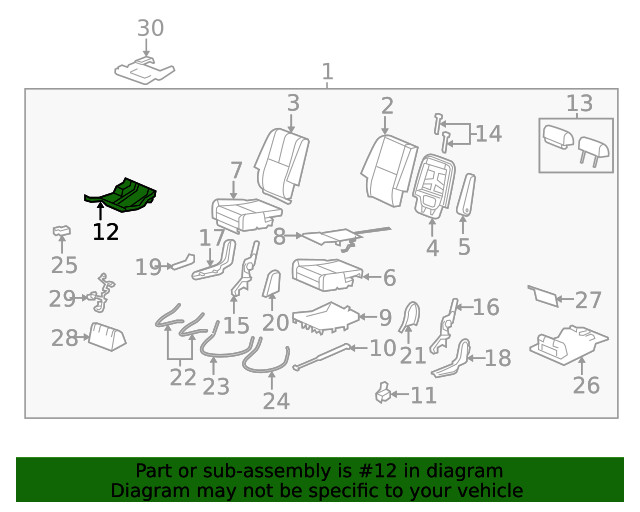 Genuine GM Lower Trim 22772267