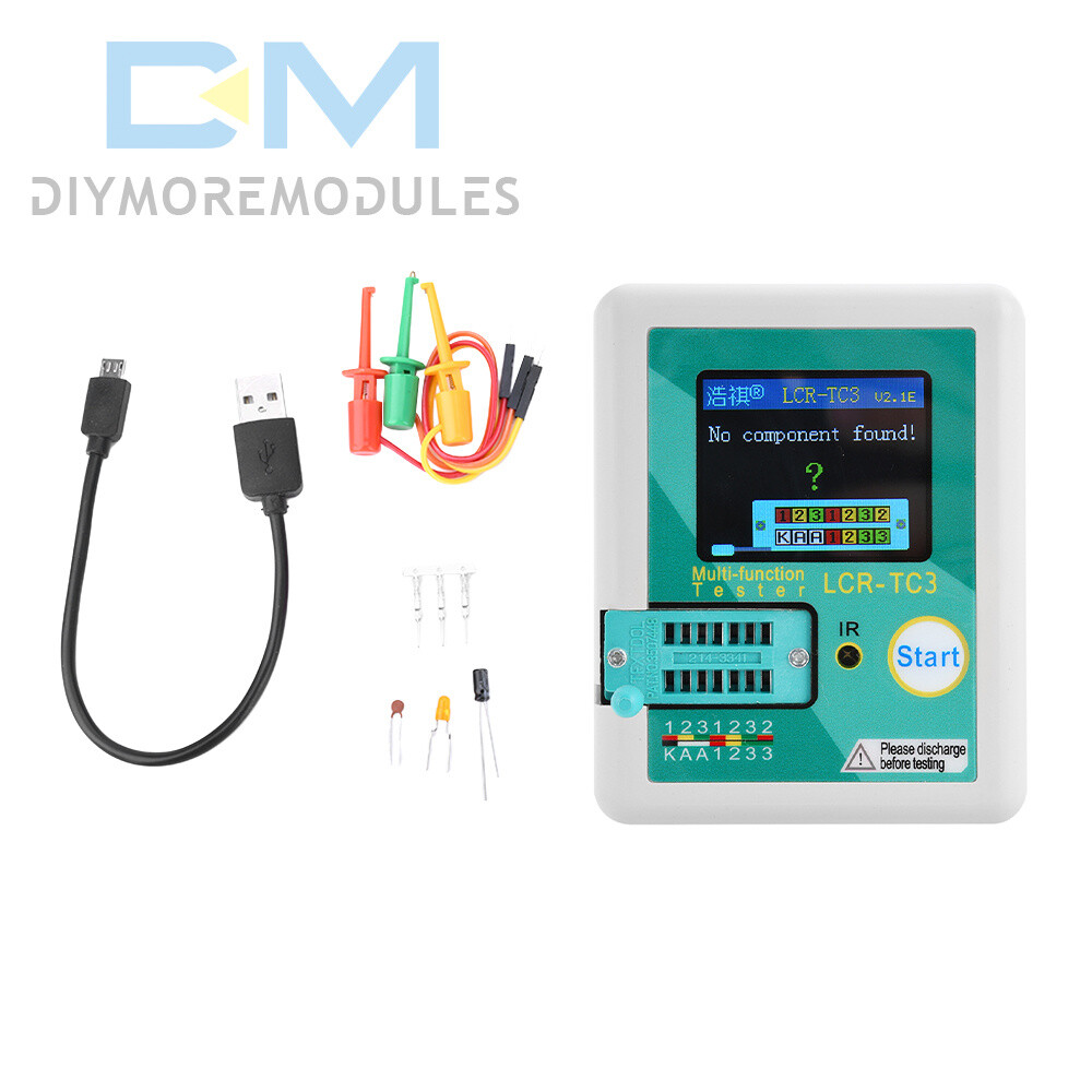 LCR-TC1 Multifunction Transistor Tester Diode Triode Capacitance Meter LCR ESR