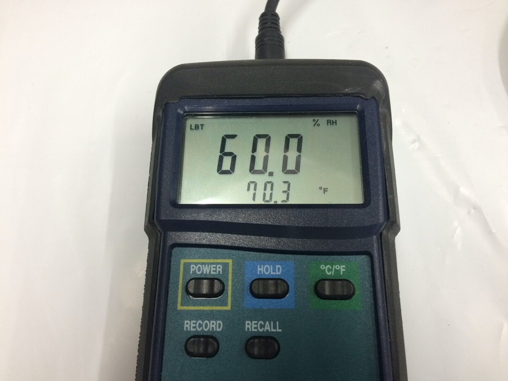 Preowned Extech Instruments 407445 Humidity/Temperature Digital Meter
