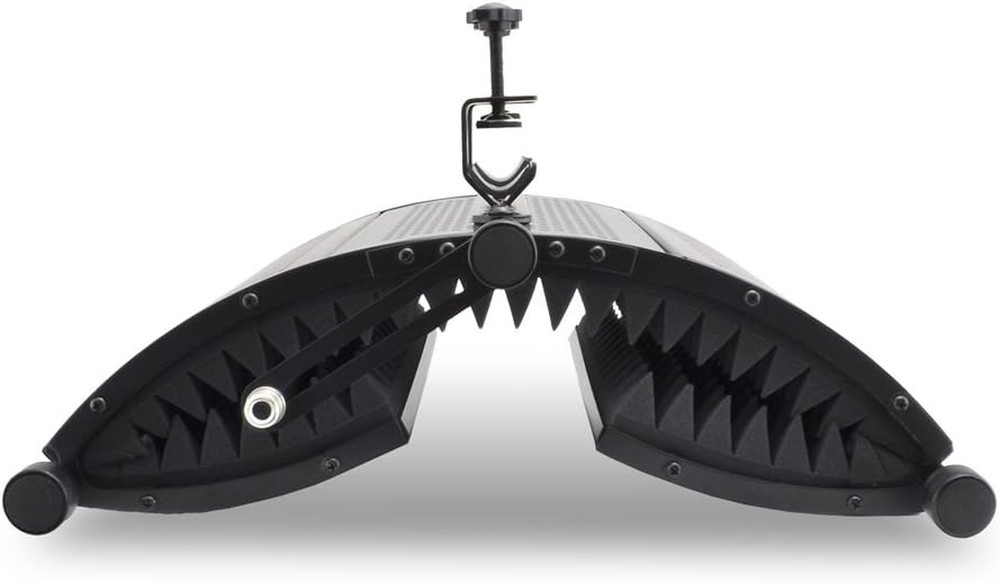 , Microphone Isolation Shield, Sound Dampening Foam, Studio Quality, Adjustable
