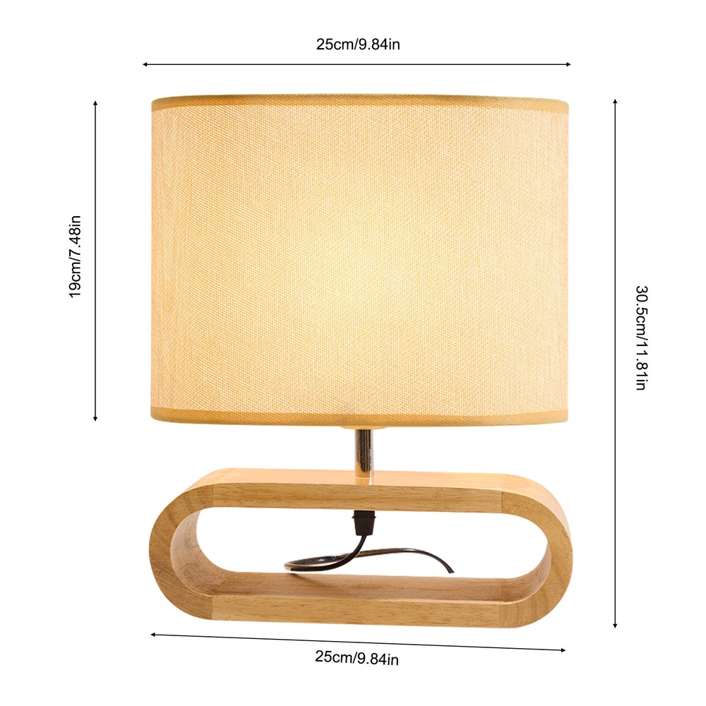 Latest Portable Bedside Table Lamp Desk Light Reading Nightstand Light Dimmable