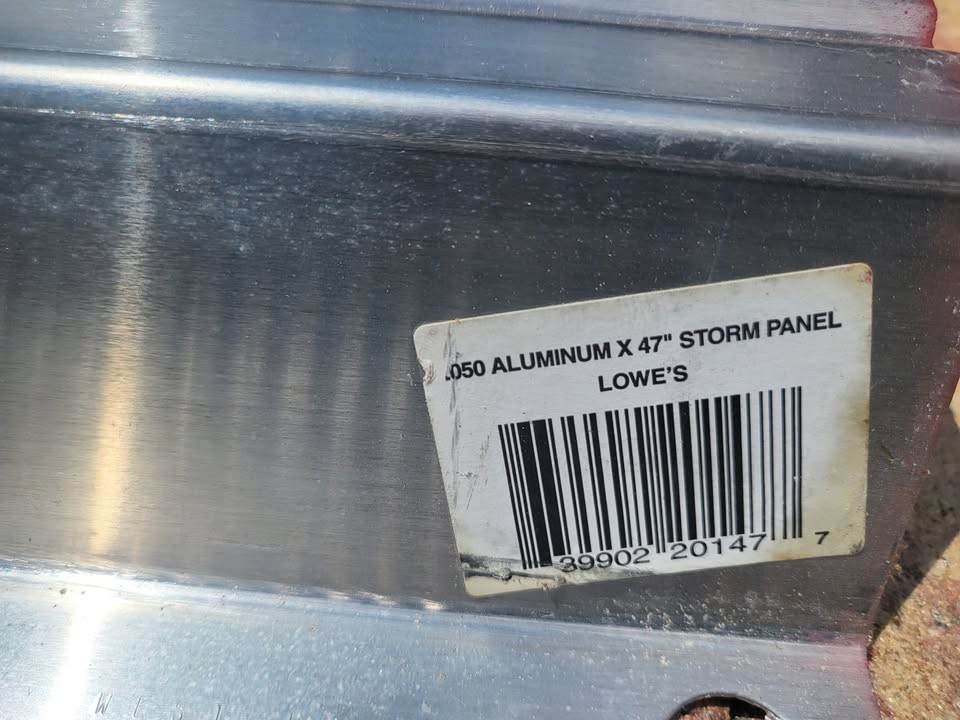 Aluminum Storm Panels